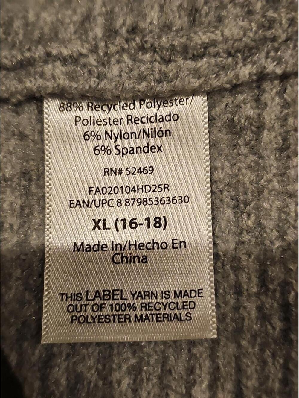 Free Assembly Women Heather Grey W/ Rhinestone Mini Sweater Skirt Size XL 16-18 - Picture 4 of 5